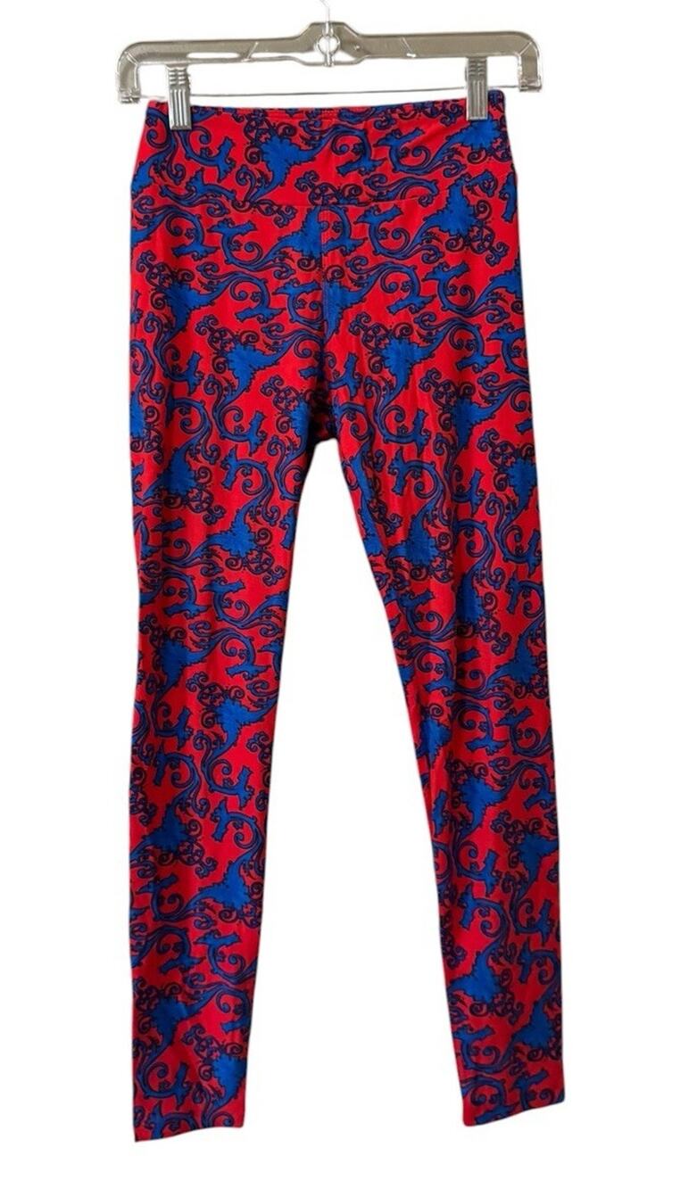 LulaRoe Women Sz OS Leggings Stretch Soft Teacher Classic Retro Business Casual
